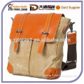 Custom Women Oilchoth Canvas Travelling School Shoulder Messenger Bag